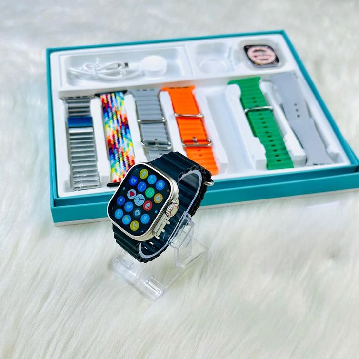 Y60 Smart watch with 7 Straps